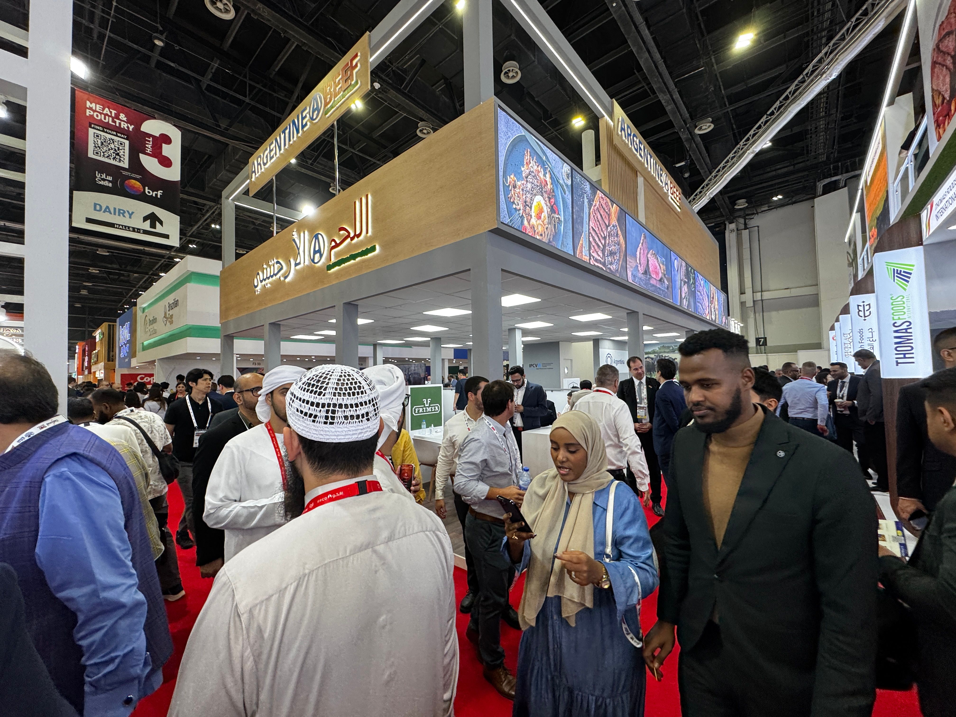 La Carne Argentina arranca el 2026 en la feria Gulfood de Emiratos Árabes Unidos